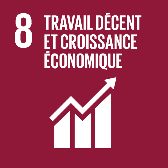 ODD 8 Cemer. Travail décent et croissance économique