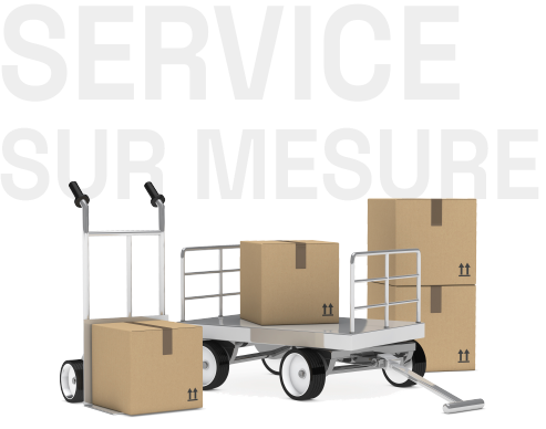 Service CEMER sur mesure. Logistique personnalisée
