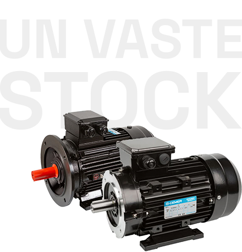 Un vaste stock de moteurs CEMER